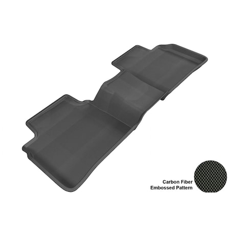 3D Maxpider NISSAN ALTIMA 2013-2014 SDN KAGU BLACK R2 Floor Mat L1NS05721509